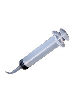 DISPOSABLE CURVED TIP SYRINGES 12mls