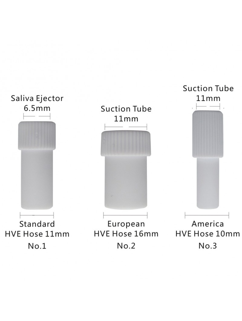 Easyinsmile AUTOCLAVABLE SUCTION TUBE ADAPTORS