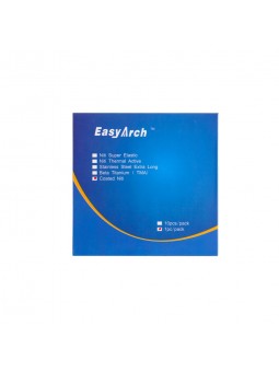 Easyinsmile 2 Packs of 20 orthodontic tooth color Archwire dental Ovoid Rectangle