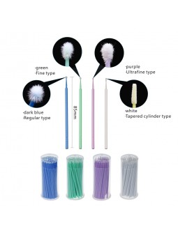 Easyinsmile 400PCS  Dental Disposable Micro Applicator Brush