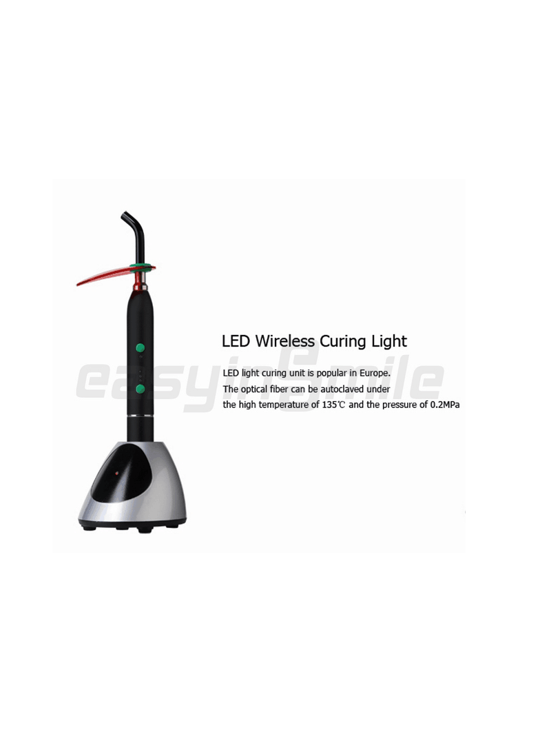 US75uv curing light Easyinsmile Wireless cordless high power 2000 MW