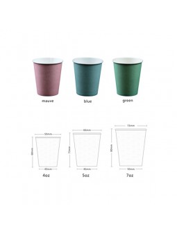 easyinsmiel Disposable PAPER CUP 4oz 5oz 7oz 1000PCS