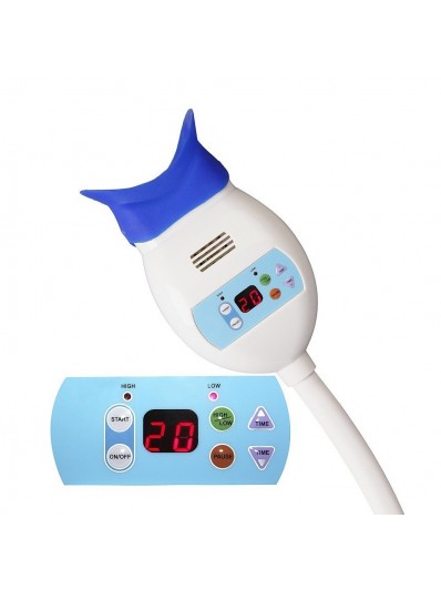 Lampe De Polymérisation LED Sans Fil Pour Dentiste 1800mW - Grise - Neuf Sous Emballage