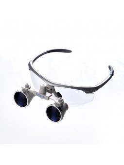 3.5 X Dental Loupes Dentist Optical Glasses 420mm Work for LED head light