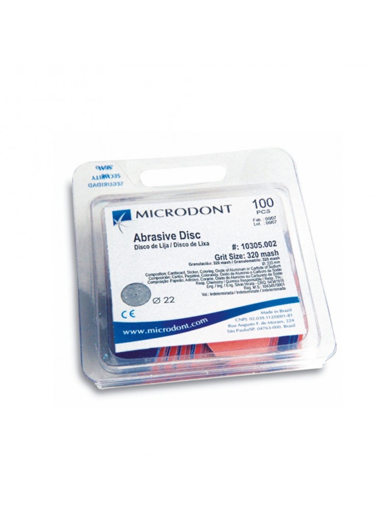 Microdont high quality abrasive discs 100 count per box