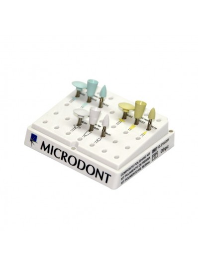 Set 60 Lucidatori Dentali In Silicone Per Resina E Acrilico, 5 Forme Diverse, Gambo 2,35mm, Made In China - Foto 1
