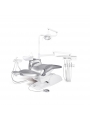 Easyinsmile Electric control dental chair dental chair unit QL2028 Basic type