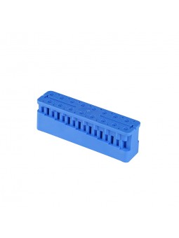 Easyinsmile Endo Measuring Block Plastic Autoclaveable Blue