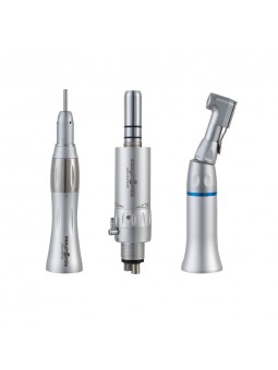 midwest handpieces 2 high speed push button handpiece Panamax with 1 Low speed handpiece kit ESKAMK1024-L