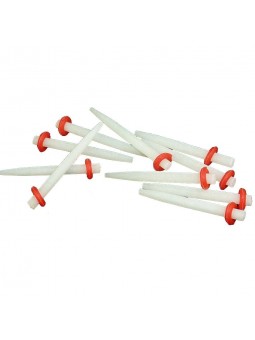 Easyinsmile Dental Fiber Post Glass Material Straight 10 pcs/bag FOR Single Size Refilled Package