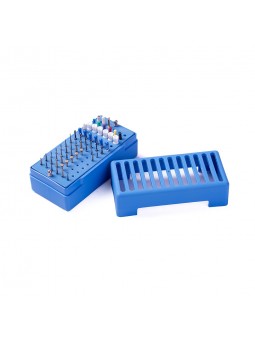 rotary files endo Easyinsmile® 78 Holes Endo Sterilization Organizer Holder Container Diamond Bur, File and Prophy Cup 