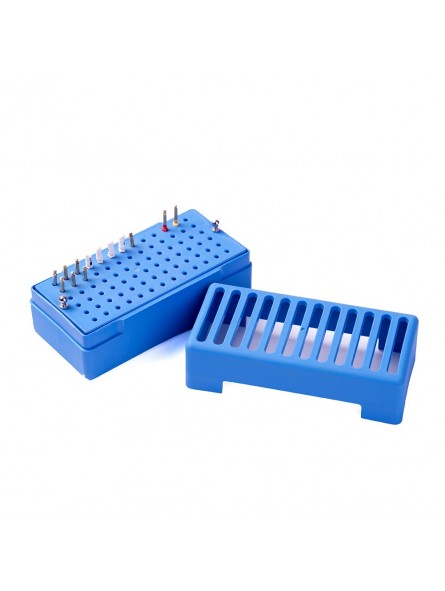 endo rotary Easyinsmile® 78 Holes Endo Sterilization Organizer Holder Container Diamond Bur and File