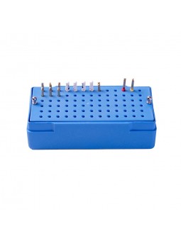 endo rotary Easyinsmile® 78 Holes Endo Sterilization Organizer Holder Container Diamond Bur and File