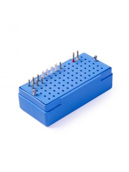 endo rotary Easyinsmile® 78 Holes Endo Sterilization Organizer Holder Container Diamond Bur and File