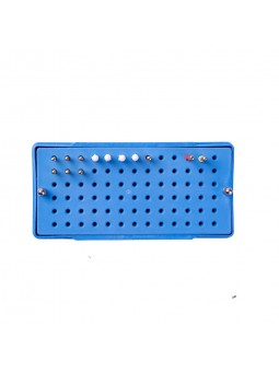 endo rotary Easyinsmile® 78 Holes Endo Sterilization Organizer Holder Container Diamond Bur and File