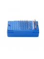 endo file holder Easyinsmile® 78 Holes Endo Sterilization Organizer Holder Container High Speed Diamond Bur and File