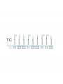 dental carbide burs  Easyinsmile 100 PCS per Box  Taper Conical End