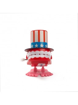 chattering teeth Easyinsmile Funny Plastic Wind Up Jumping Chattery Teeth Tooth Windup Toy for Kids Children