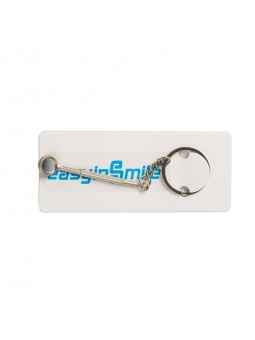 US$14.29 bulk key chains Easyinsmile 4pcs Assorted Keychain dental  toothkeychain Great Gift