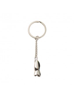 good keychain Easyinsmile Silver Golden Plated Molar Key Chain GOLD DOCTOR COUPLE KEYCHAIN