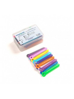 Easyinsmile Dental Orthodontic Ligature Ties 1040 count Assorted Color
