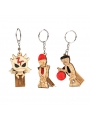 keychains wholesale Easyinsmile 4PCS Cartoon KeyChian