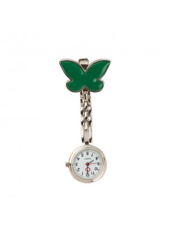 nurses fob watch Easyinsmile Butterfly Quartz Nurse Doctors, Midwives Pocket FOB Watch with assort color