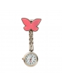 nurses fob watch Easyinsmile Butterfly Quartz Nurse Doctors, Midwives Pocket FOB Watch with assort color