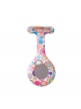 best watch for nurses Easyinsmile Nurses Fashion Coloured Patterned Silicon Rubber Fob