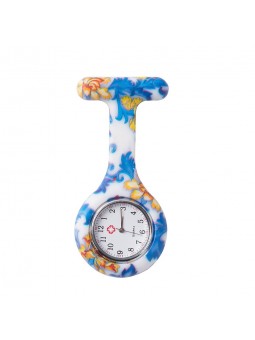 best watch for nurses Easyinsmile Nurses Fashion Coloured Patterned Silicon Rubber Fob