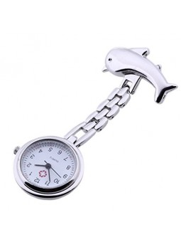 best nurse watches Easyinsmile High quality Dolphin Nurse Watch, cute Fob Pocket Watch with 4 color