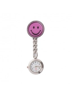 best nurses fob watch Easyinsmile Medical nurse pocket watch cute smile face with 11 colors by Random delivery