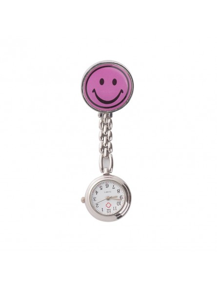 best nurses fob watch Easyinsmile Medical nurse pocket watch cute smile face with 11 colors by Random delivery