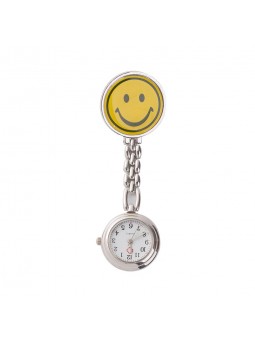 best nurses fob watch Easyinsmile Medical nurse pocket watch cute smile face with 11 colors by Random delivery