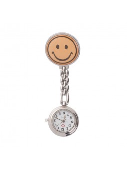 best nurses fob watch Easyinsmile Medical nurse pocket watch cute smile face with 11 colors by Random delivery