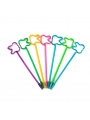 gel pens Easyinsmile sample tooth shape pen 6 colors(pink/yellow/green/blue/clear green/clear blue)