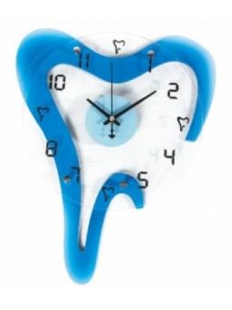 tooth clock Easyinsmile Clock Tooth Molar Shape Dental Dentistry Office Doctor Decoration - Wall Clock