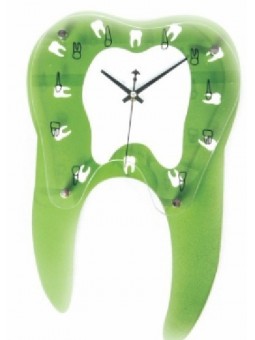 novelty clocks Easyinsmile Clock Tooth Molar Shape Dental Dentistry Office Doctor Decoration - Wall Clock