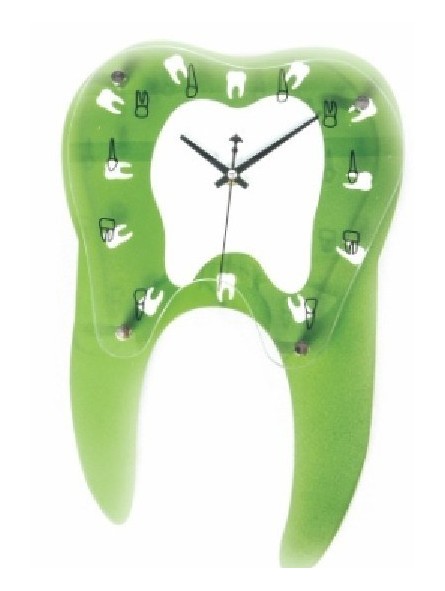 novelty clocks Easyinsmile Clock Tooth Molar Shape Dental Dentistry Office Doctor Decoration - Wall Clock