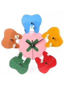 tooth shaped clock Easyinsmile Cute Dentist Dental Hygienist tooth Shape Dental Office Doctor Decoration - Wall Clock