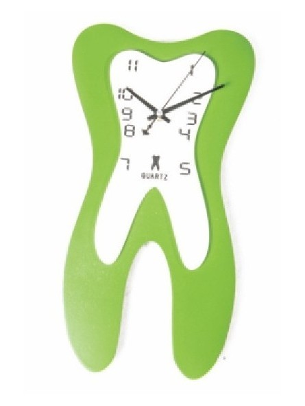 gifts for dentists Easyinsmile Clock Tooth Molar Shape Dental Dentistry Office Doctor Decoration - Wall Clock