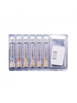 Endodontic Endo X-Pro Gold NITI Files EASYINSMILE LargePro Taper Gold Treament File 6Files/Pack