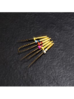 Endodontic Endo X-Pro Gold NITI Files EASYINSMILE LargePro Taper Gold Treament File 6Files/Pack