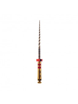 Root Canal Endo Rotary Files EASYINSMILE X3-Pro Gold Dental Endo Rotary NITI Files Motor Engine Tips 6 Files/Pack