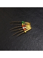Root Canal Endo Rotary Files EASYINSMILE X3-Pro Gold Dental Endo Rotary NITI Files Motor Engine Tips 6 Files/Pack