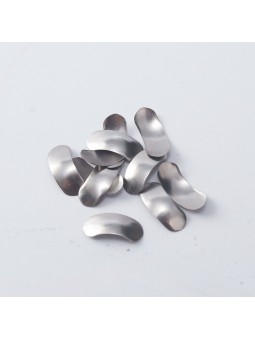 50pcs EASYINSMILE Dental Precontoured Matrix Bands Sectional Pre-Contoured Metal Matrices