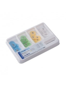 EASYINSMILE Dental Polishing Disc Assorted Abrasive Kit Reduction/Contouring/Finishing/Polishing