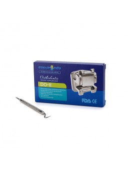 Orthodontic Self-ligating bracket Easyinsmile Self-C Roth 3,4,5 with Hook