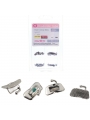 EASYINSMILE 40Pc Dental Orthodontic Buccal Tube 1st/2nd Bondable Non-convertible