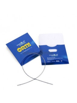 2 Pcs Dental Orthodontic NITI Open Coil Spring ArchWire 010/.012 180mm EASYISMLE